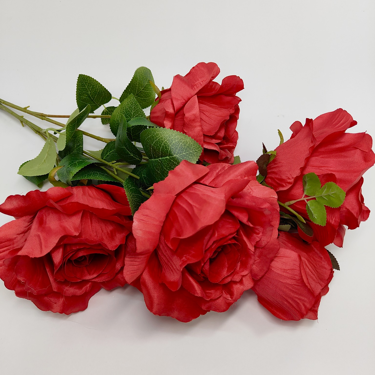 Bukiet róża gigant x5 czerwony