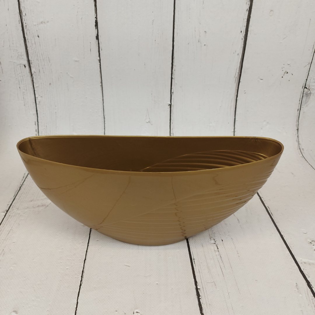 Doniczka luna duża złota