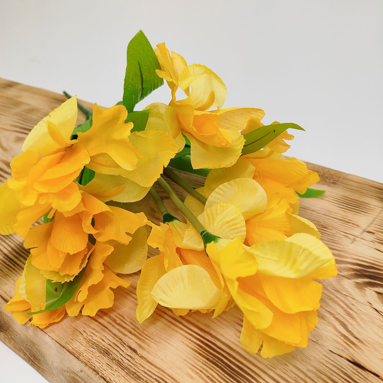 Bukiet irys x9 żółty