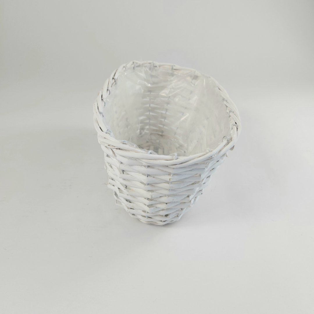 Koszyk wiklinowy WO-38 biały