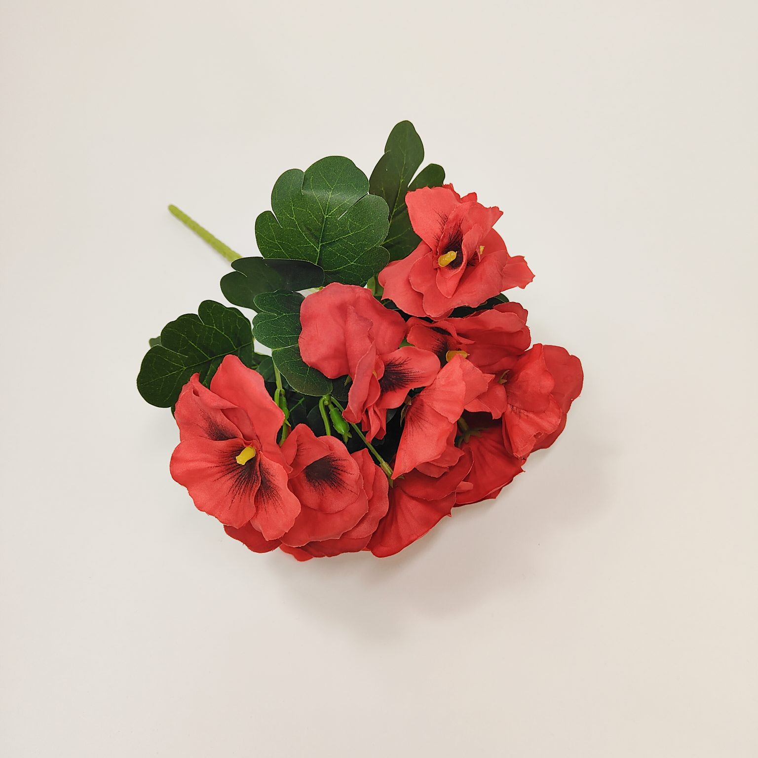 Bukiet bratki mix 5 czerwony