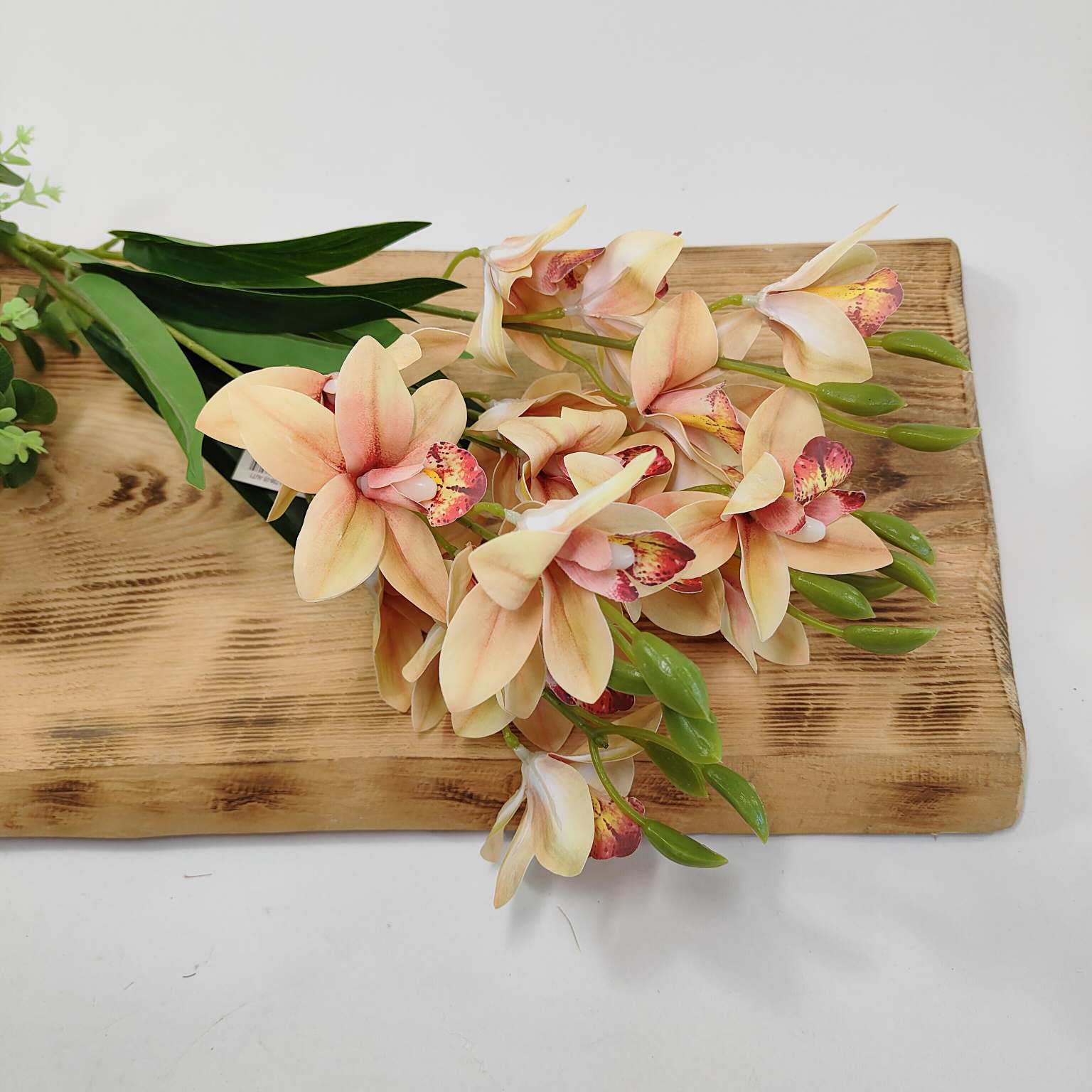 Bukiet storczyk gumowany jasno żółty