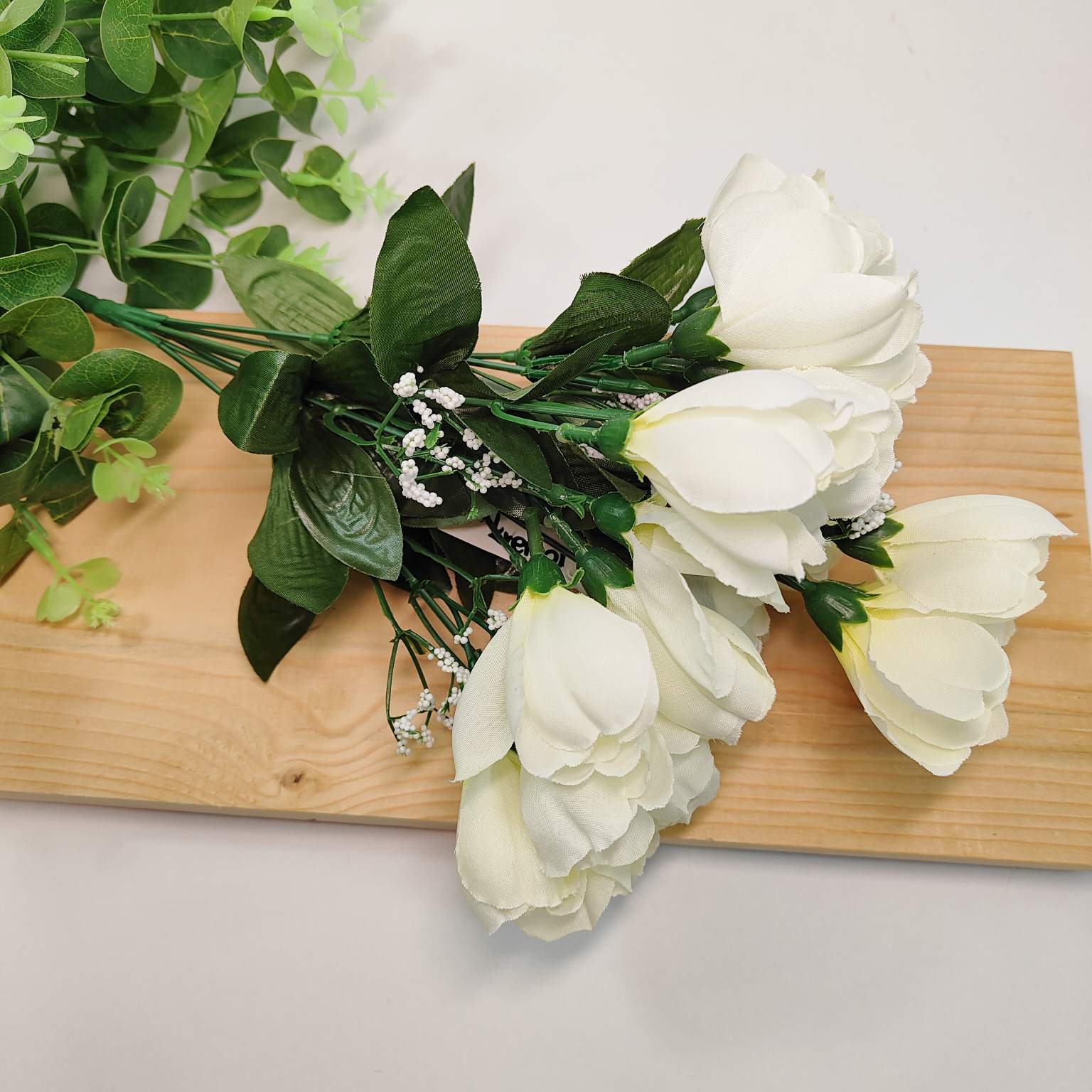 Bukiet irys x7 kremowy