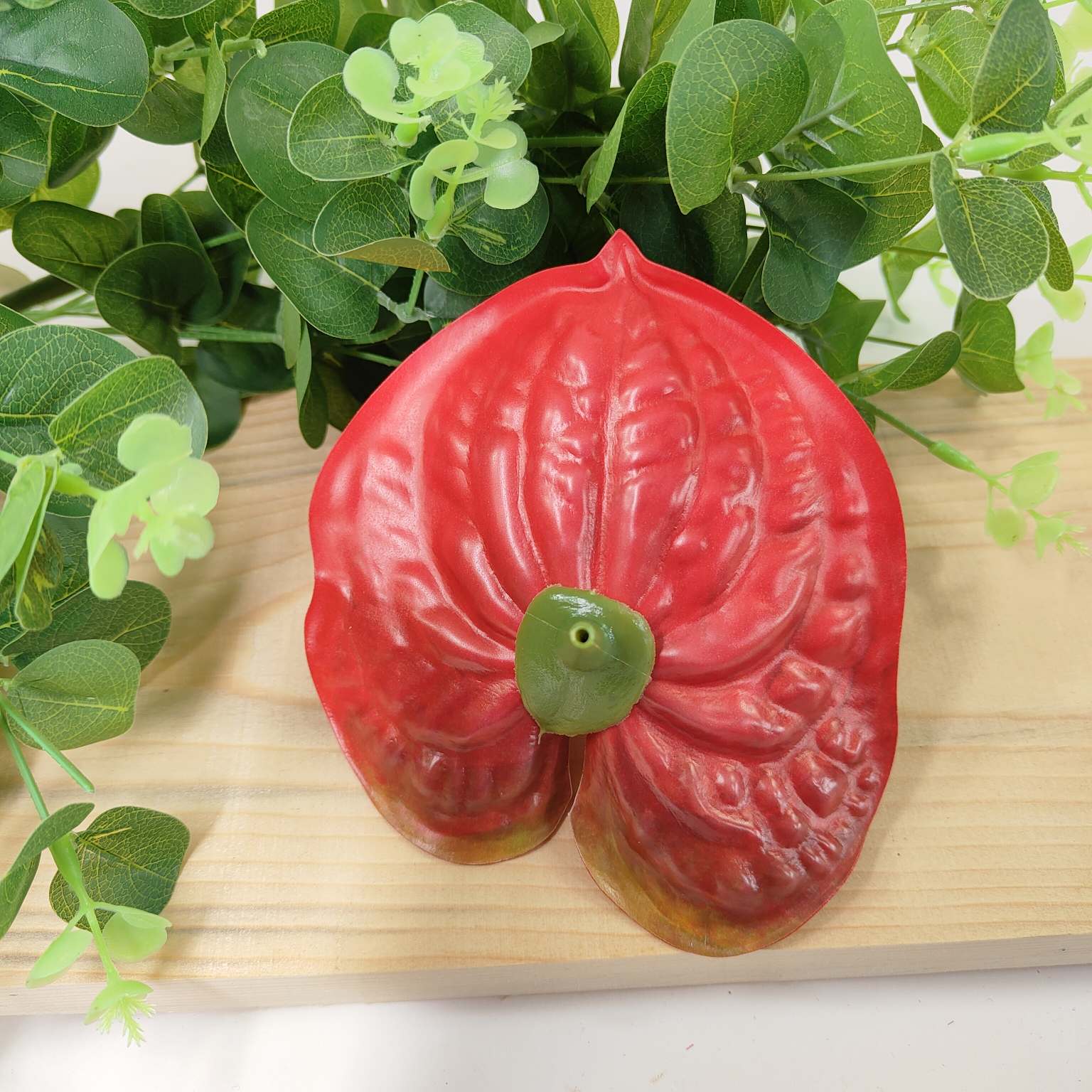 Anturium wyrobowe gumowane 12 szt czerwone