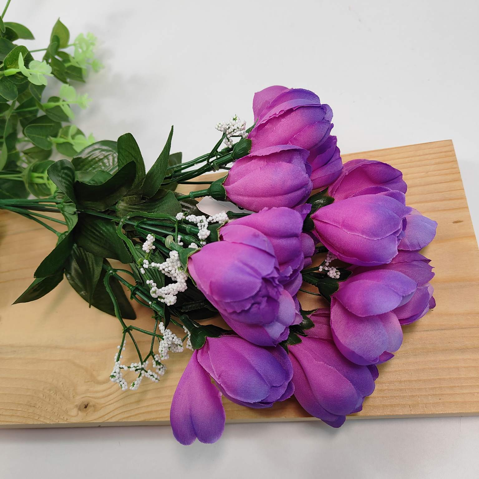 Bukiet irys x7 różowo fioletowy