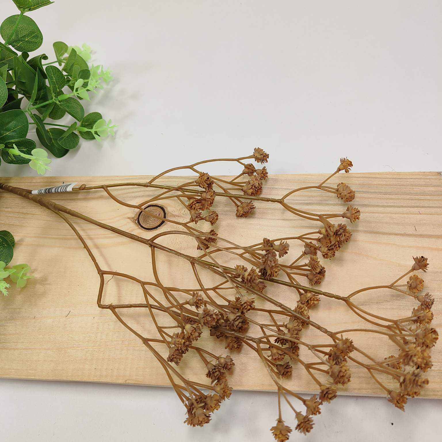 Gipsówka gałązka x4 brązowa