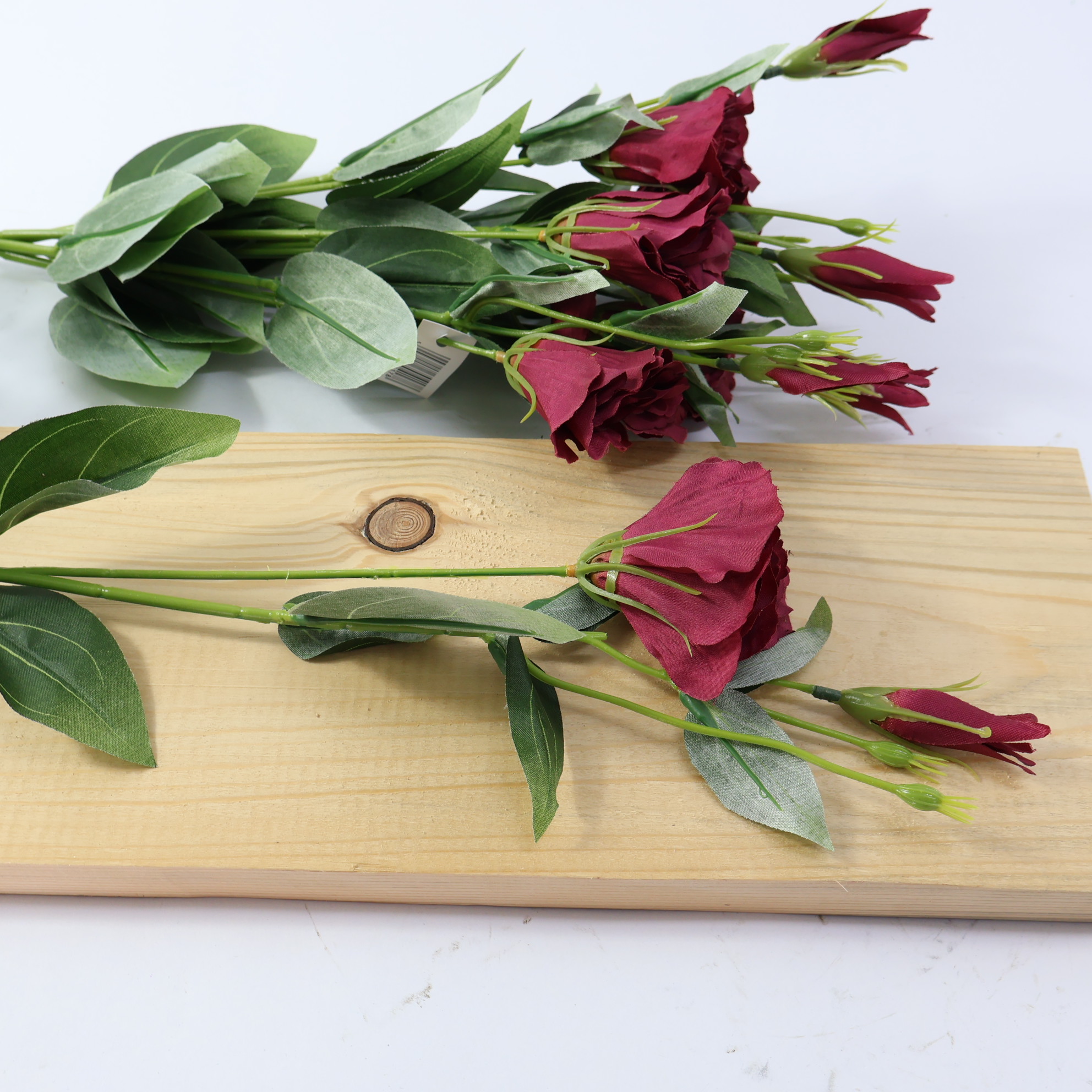 Eustoma pojedyncza wiśniowa 6 szt