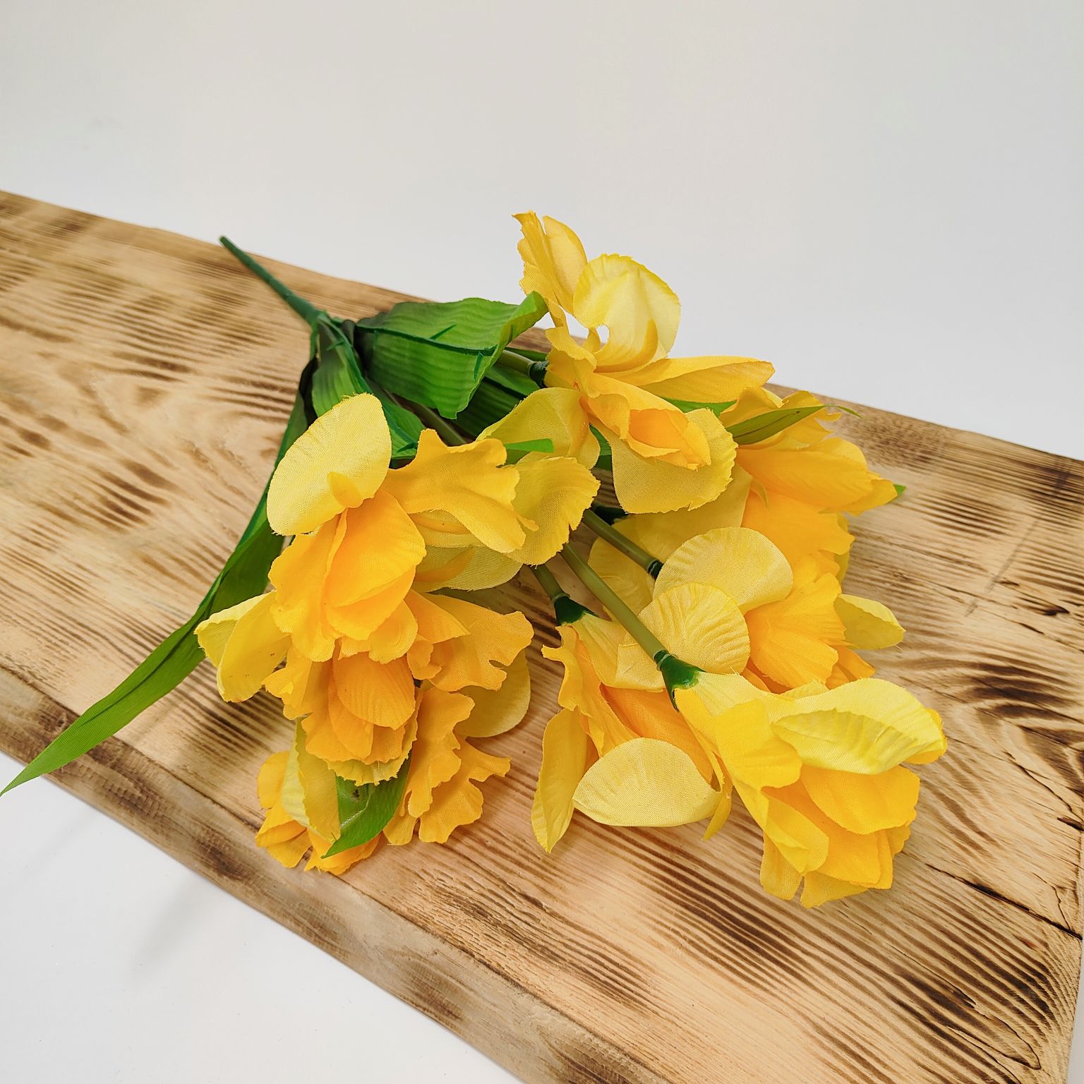 Bukiet irys x9 żółty
