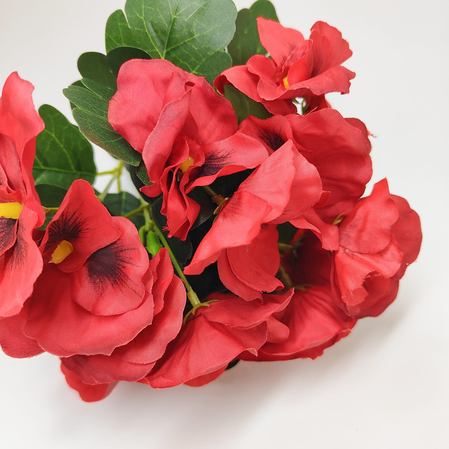 Bukiet bratki mix 5 czerwony