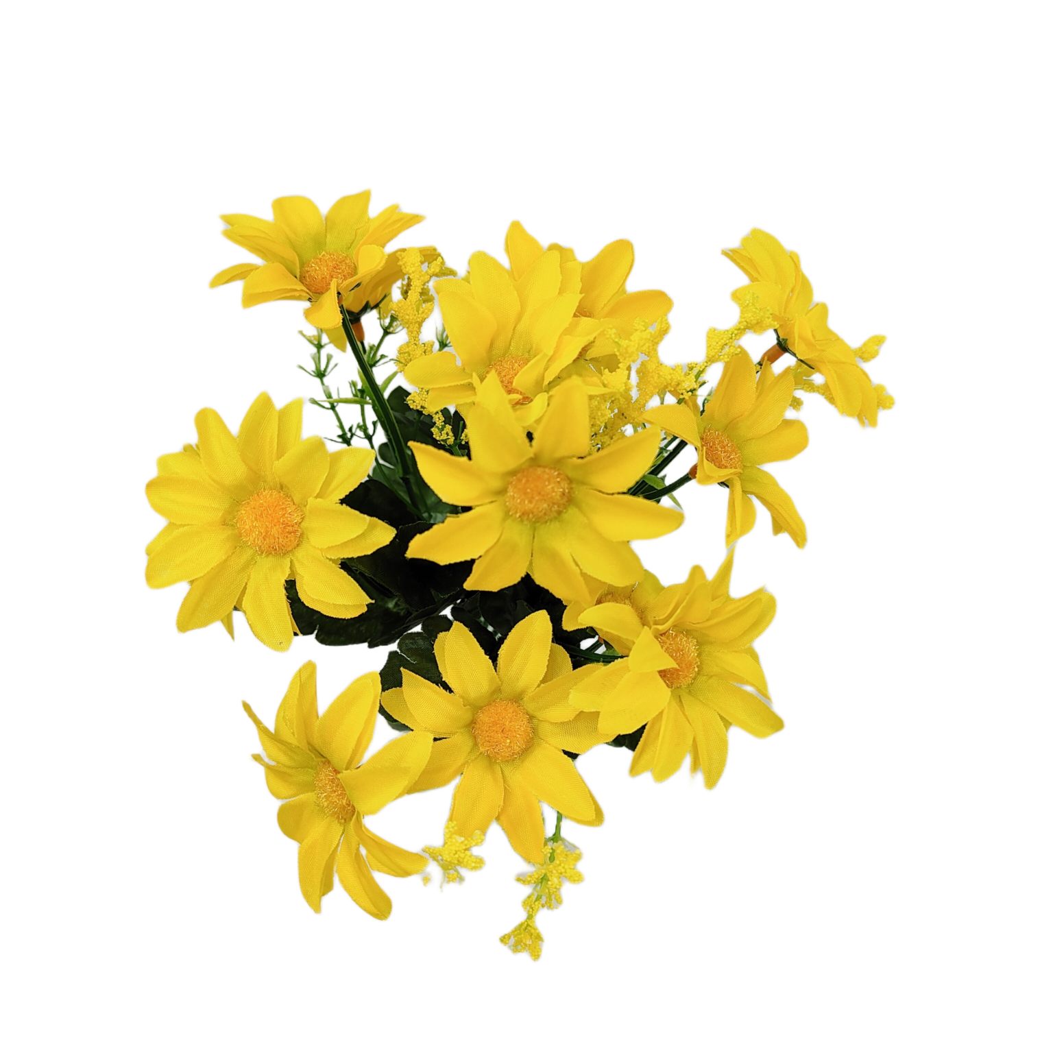 Bukiecik stokrotka x7 żółty