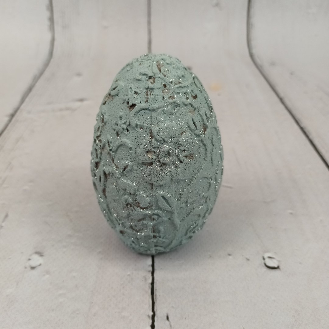 Ozdoby wielkanocne- jajka gips