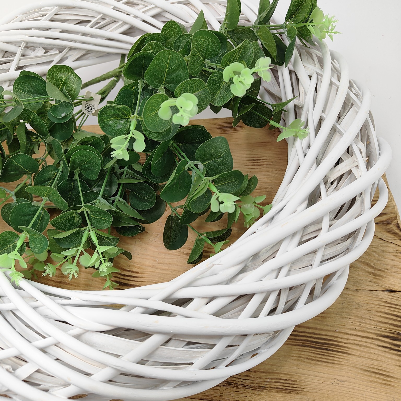 Wianek wiklinowy biały WS-45