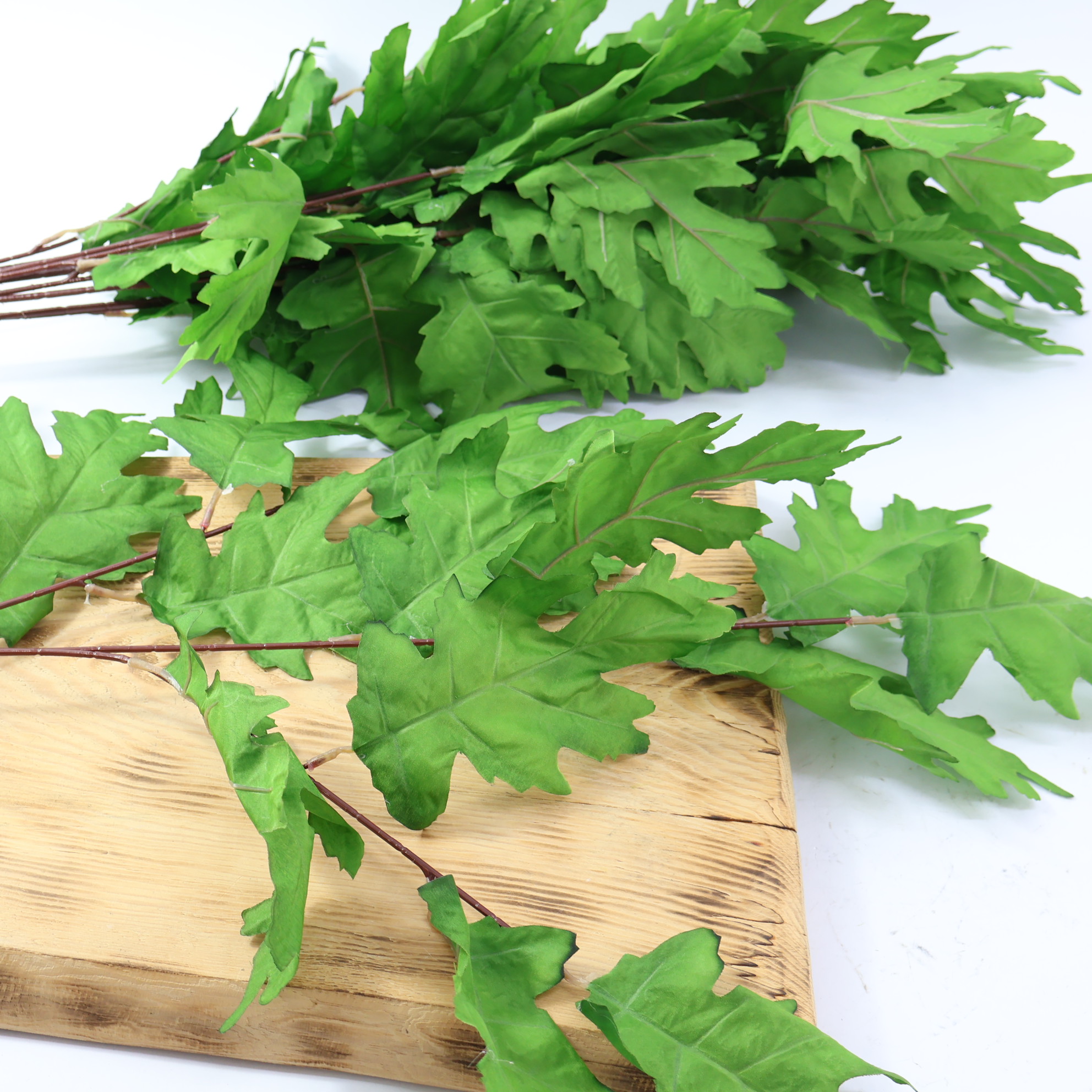 Liść x 3 green 6 szt