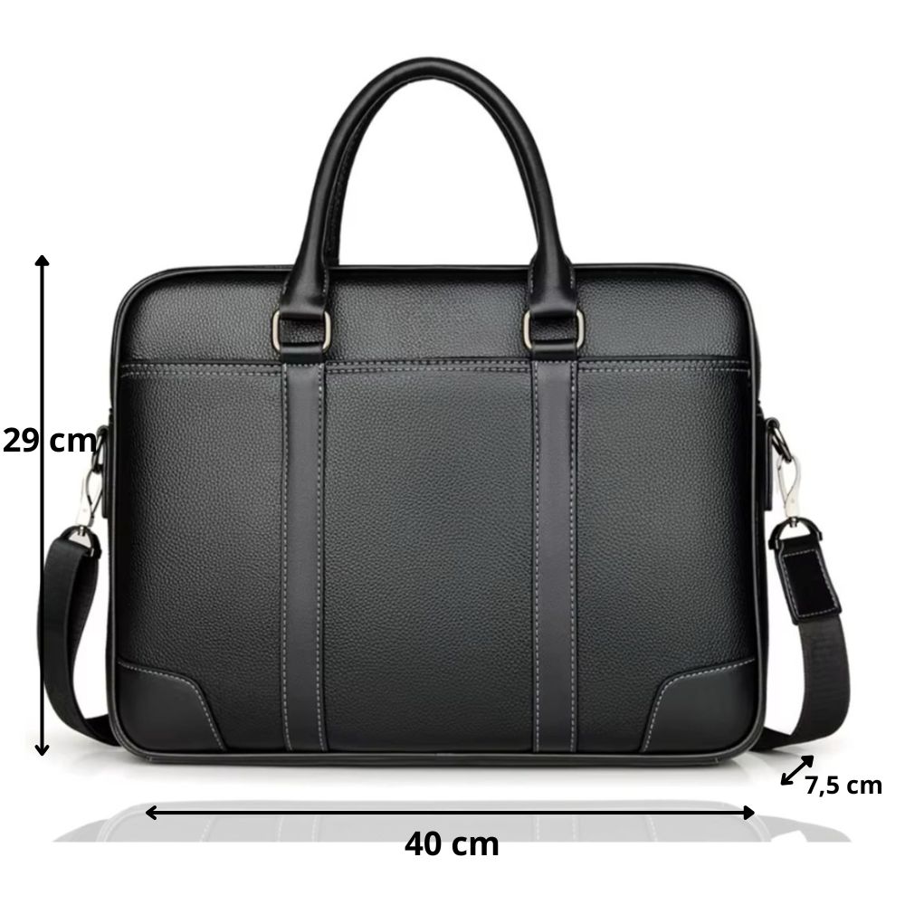 Torba Skórzana - Czarna