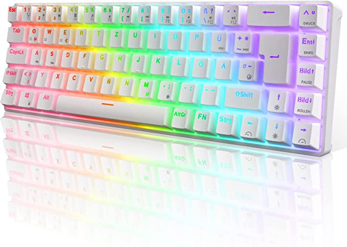 Rk Royal Kludge Rk68 Rgb Bluetooth Blue Switch