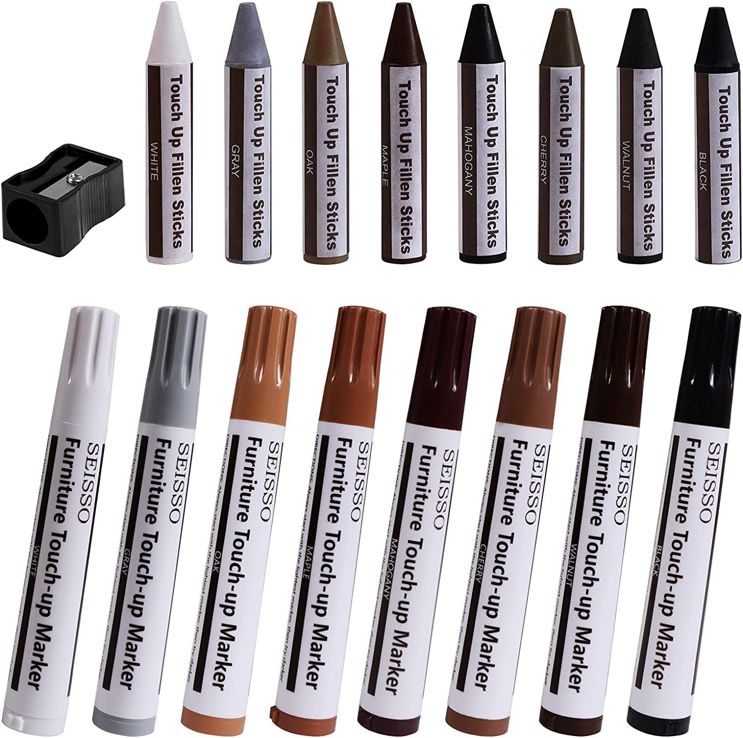 Marker Wosk Do Naprawy Mebli Drewna Zestaw