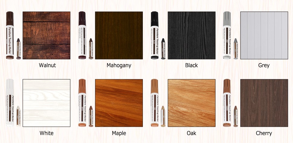 Marker Wosk Do Naprawy Mebli Drewna Zestaw