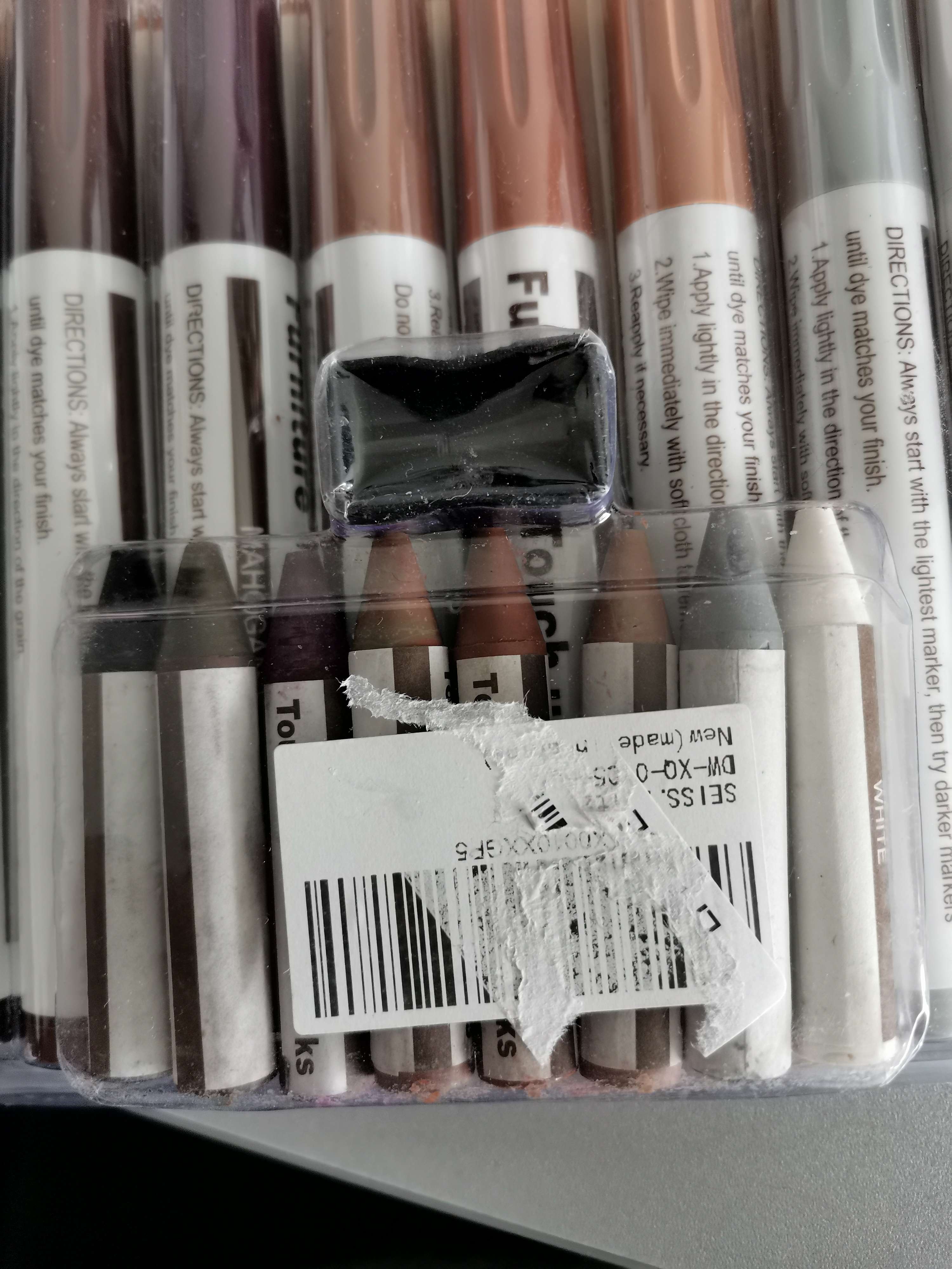 Marker Wosk Do Naprawy Mebli Drewna Zestaw