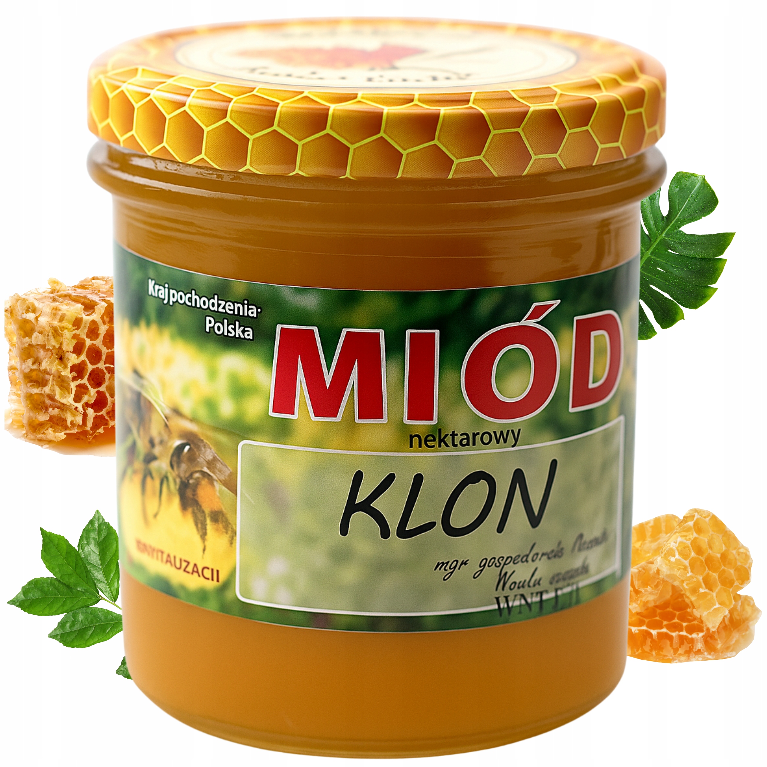 Miód klonowy Nanovital - opakowanie