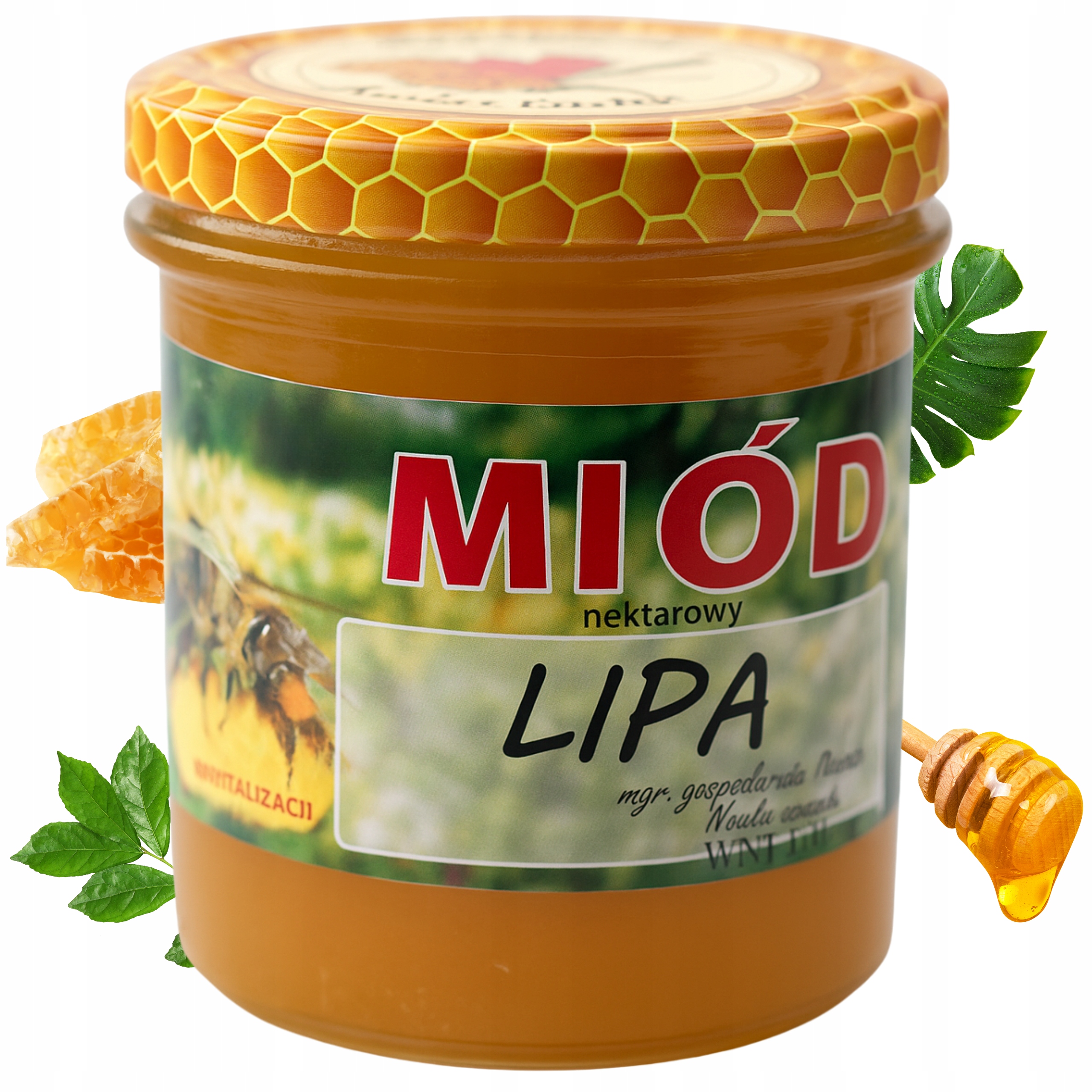 Miód lipowy Nanovital - opakowanie