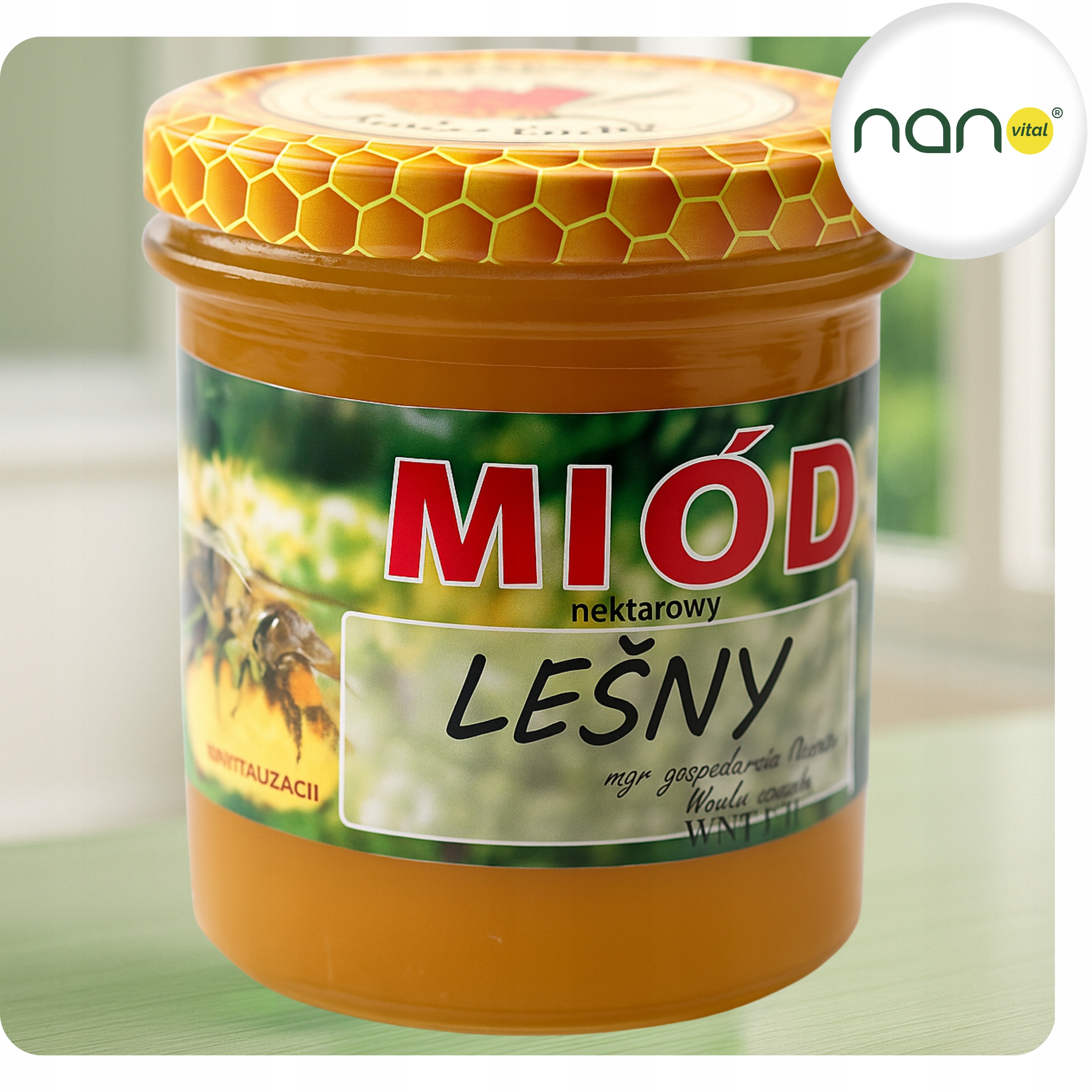 Miód leśny - słoik