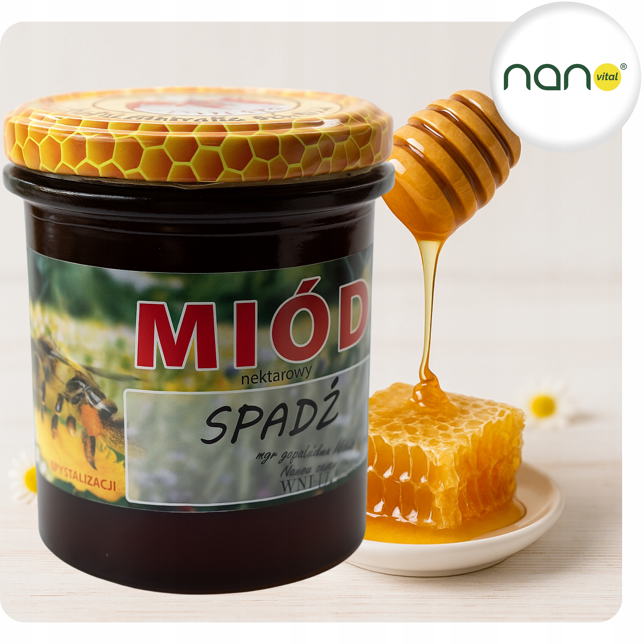 Miód spadziowy - deser
