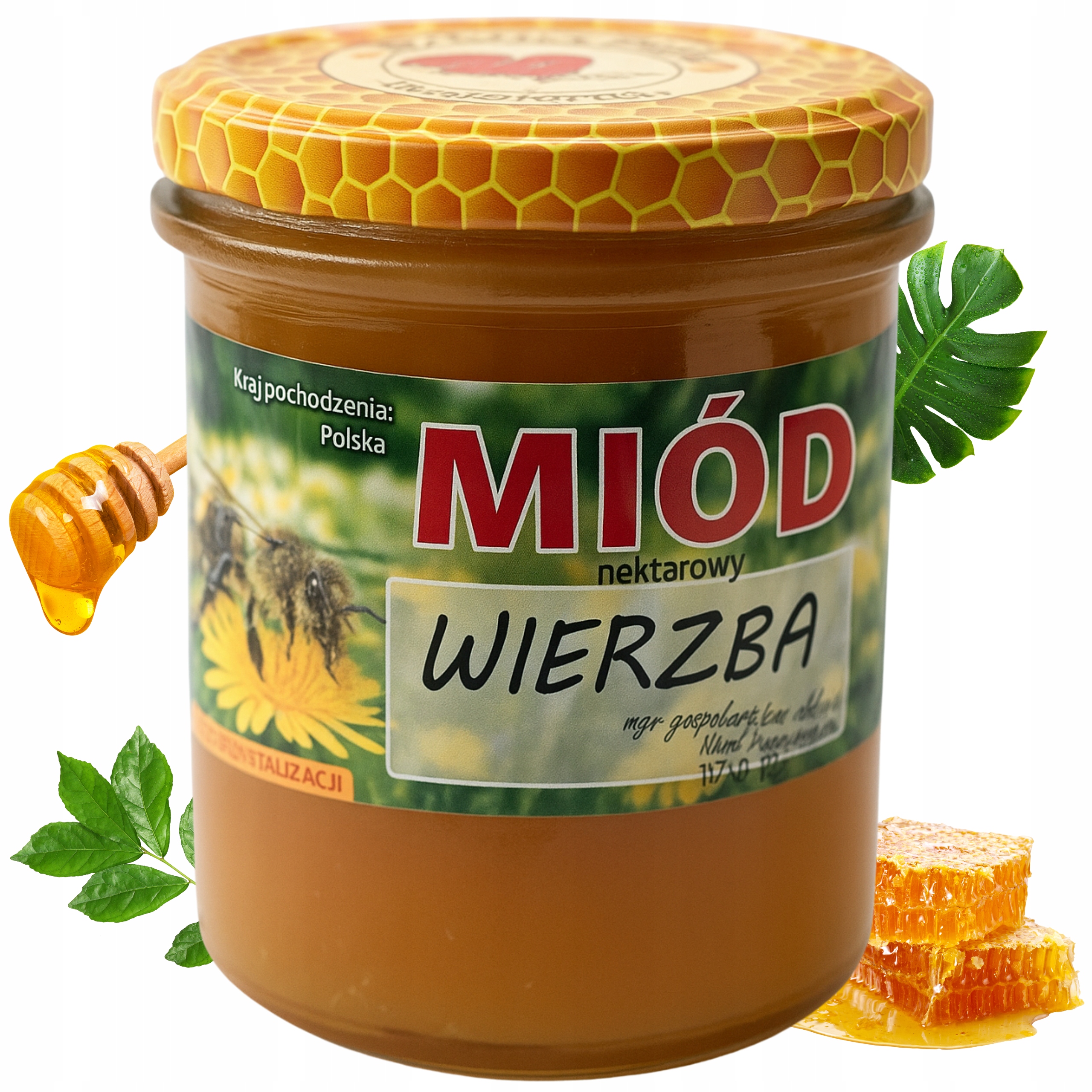 Miód wierzbowy Nanovital - opakowanie