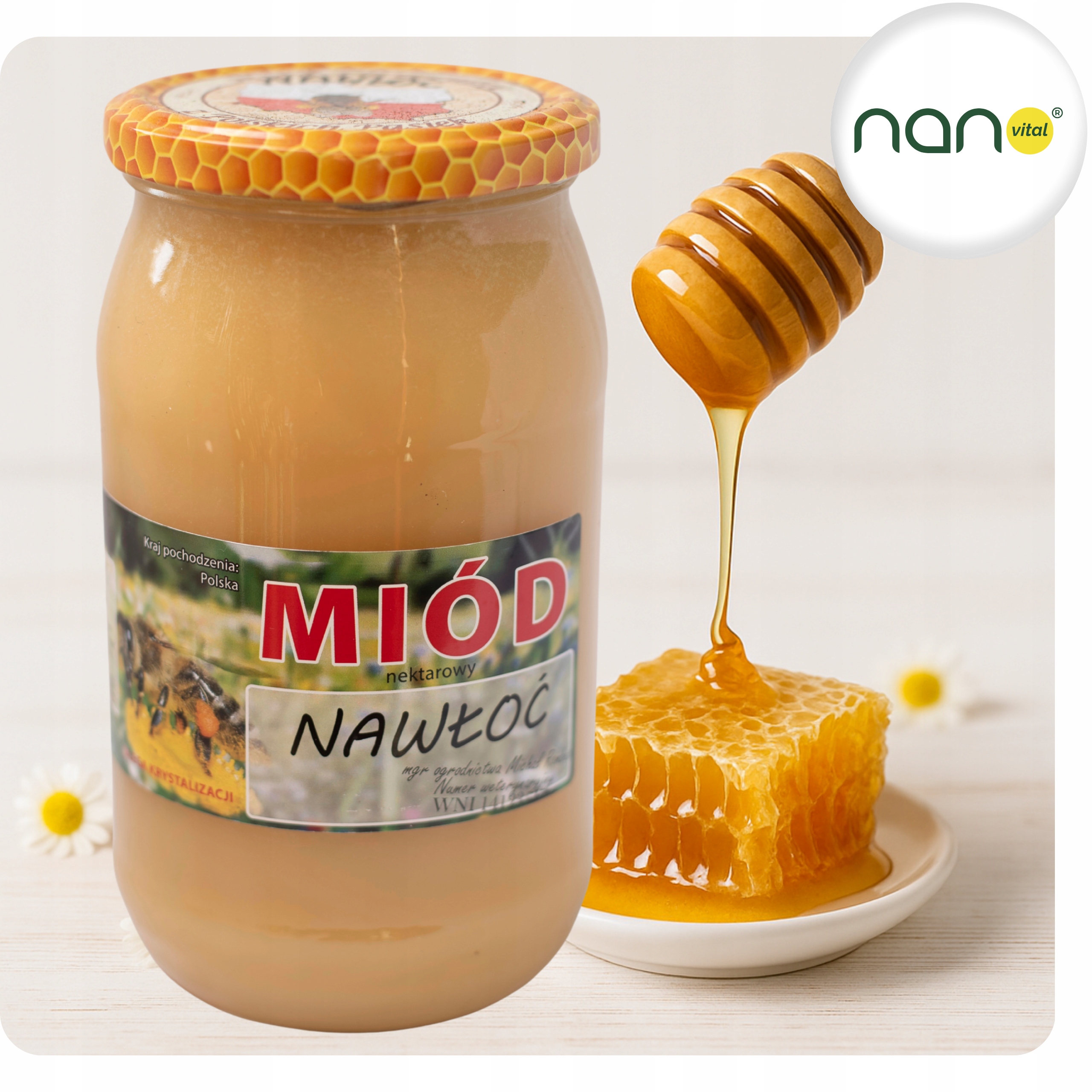 Miód nawłociowy – opakowanie i zalety