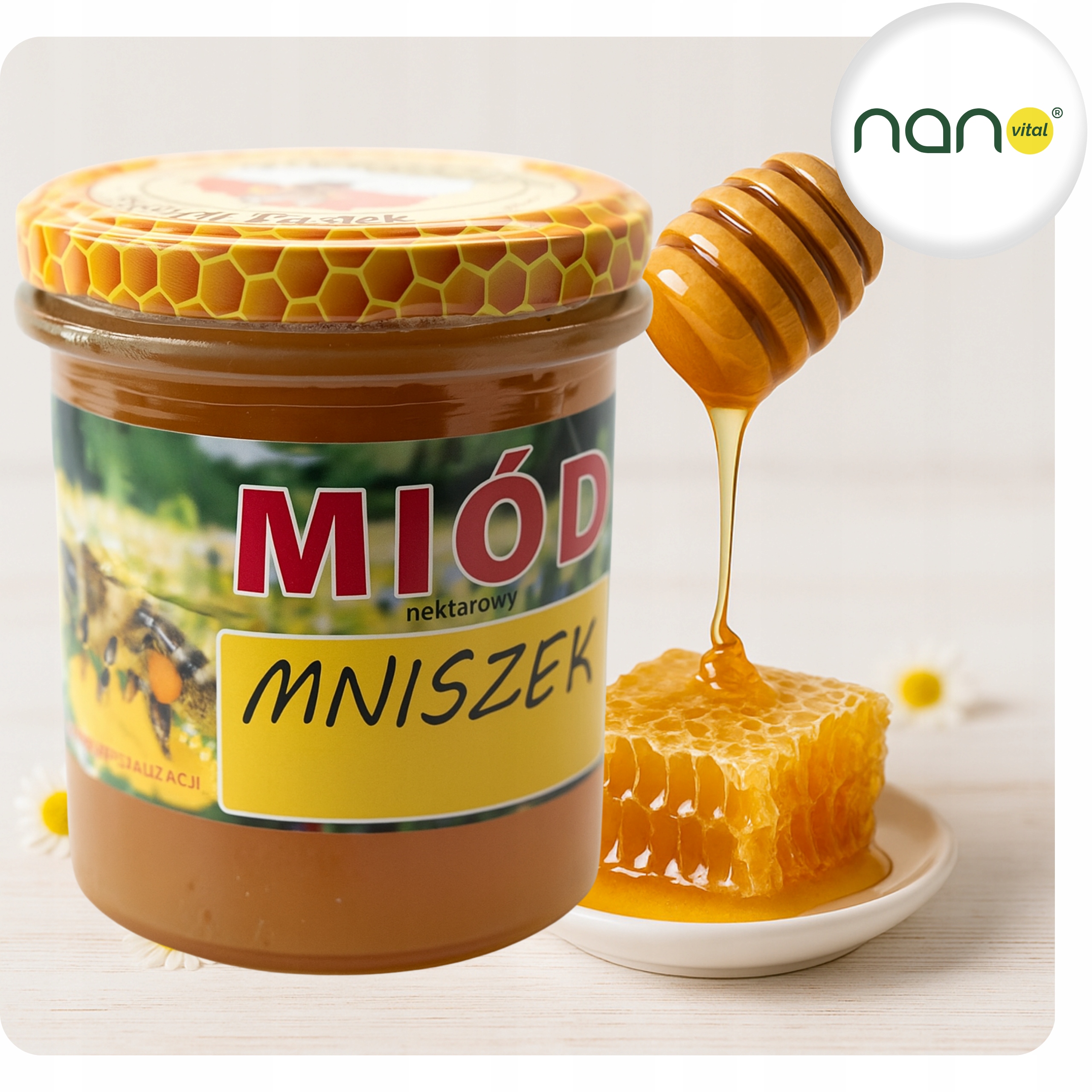 Miód mniszkowy - śniadanie