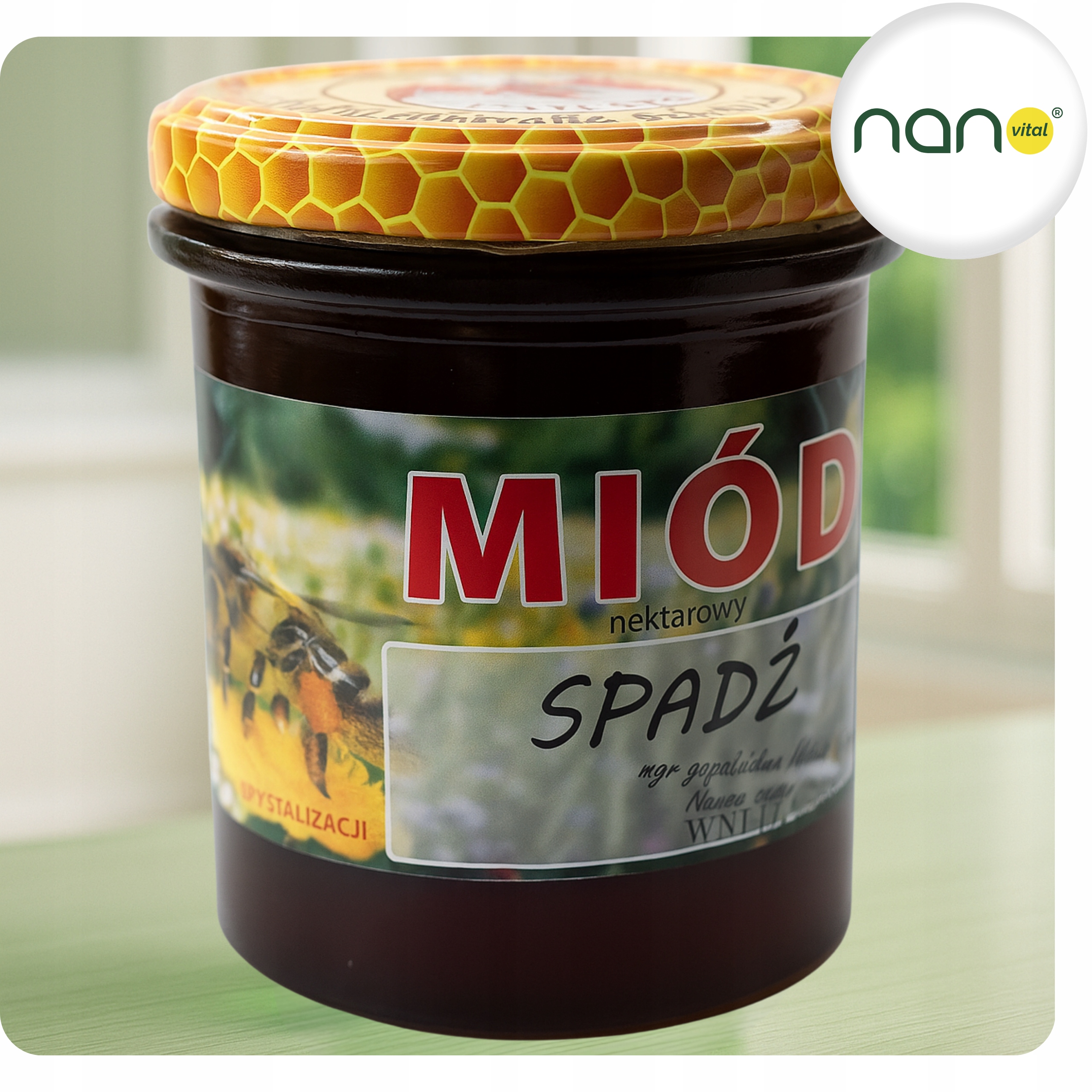 Miód spadziowy - śniadanie