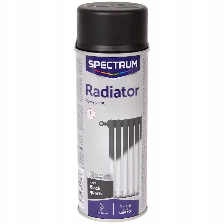 FARBA DO GRZEJNIKÓW KALORYFERÓW SPRAY POŁYSK BIAŁA