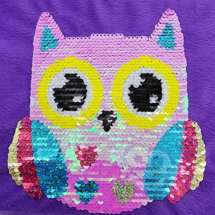 ZESTAW KREATYWNY PODUSZKA PLUSZ DO SZYCIA CEKINY