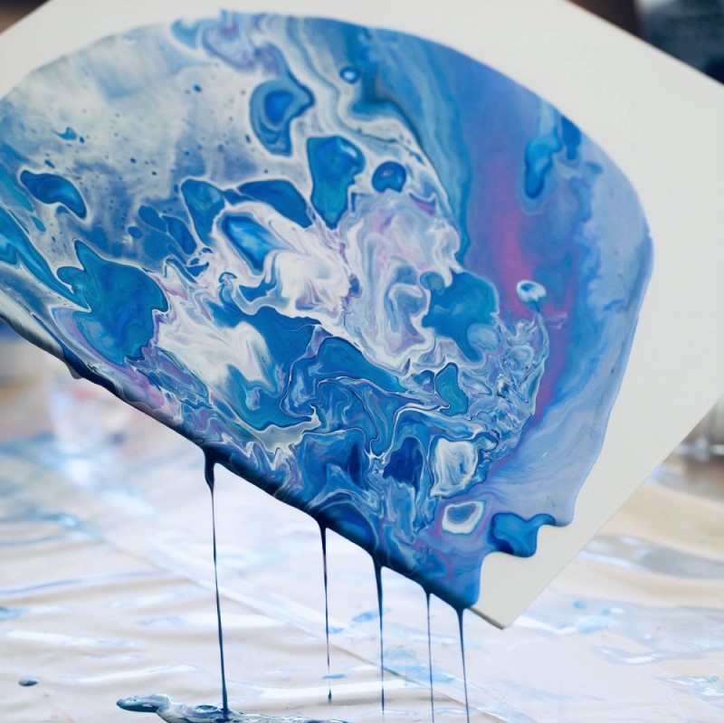 MEDIUM DO FARBY AKRYLOWEJ TECHNIKI POURING 2x500ml