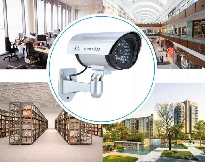 KAMERA ATRAPA IR LED KAMERY ZEWNĘTRZNA MONITORING