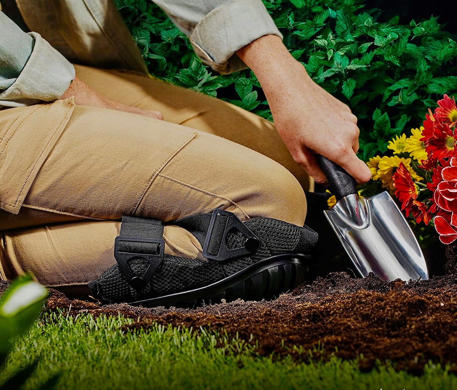 NAKOLANNIKI ŻELOWE OCHRANIACZE BUDOWLANE NA KOLANA ANTYPOŚLIZGOWE PODUSZKI