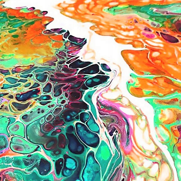 MEDIUM DO FARBY AKRYLOWEJ TECHNIKI POURING 2x500ml