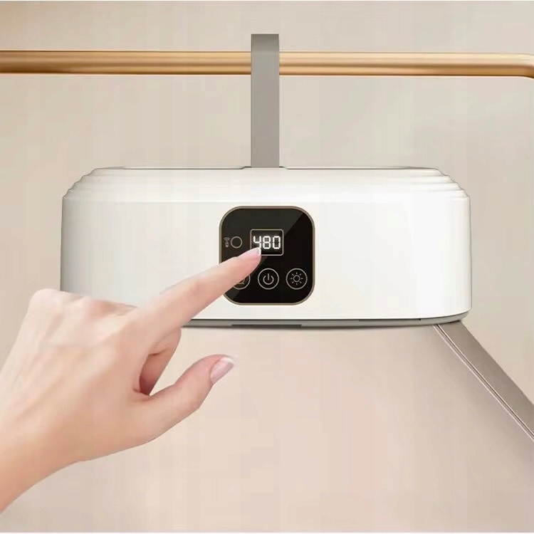 ELEKTRYCZNA SUSZARKA DO UBRAŃ PILOT TIMER KOMPAKTOWA SKŁADANA SZYBKOSCHNĄCA