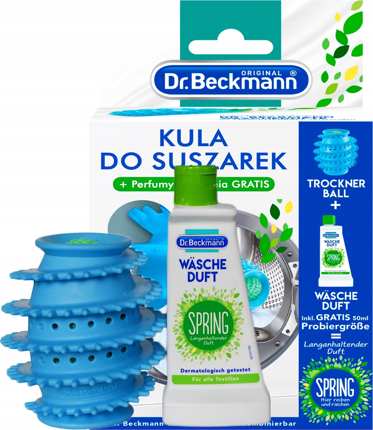 DR BECKMANN KULA DO SUSZAREK + ZAPACH SPRING 50ml