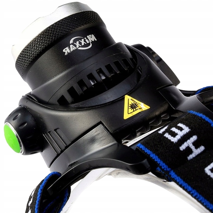 LATARKA CZOŁOWA CZOŁÓWKA LAMPKA LED Zoom 3 TRYBY