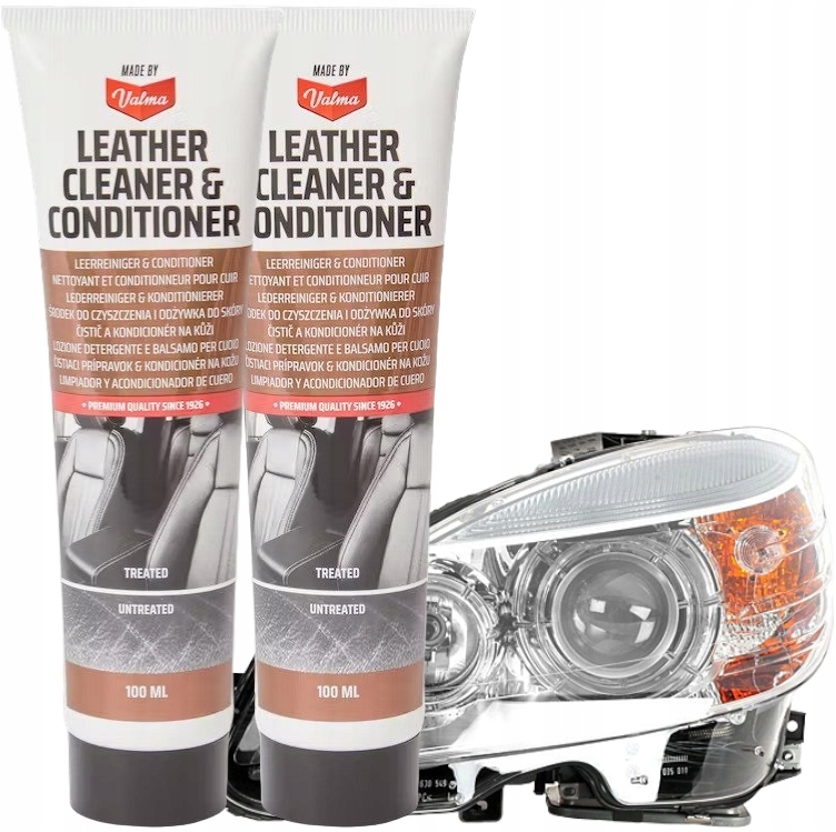 2x PASTA DO REFLEKTORÓW LAMP SAMOCHODOWYCH 100ML