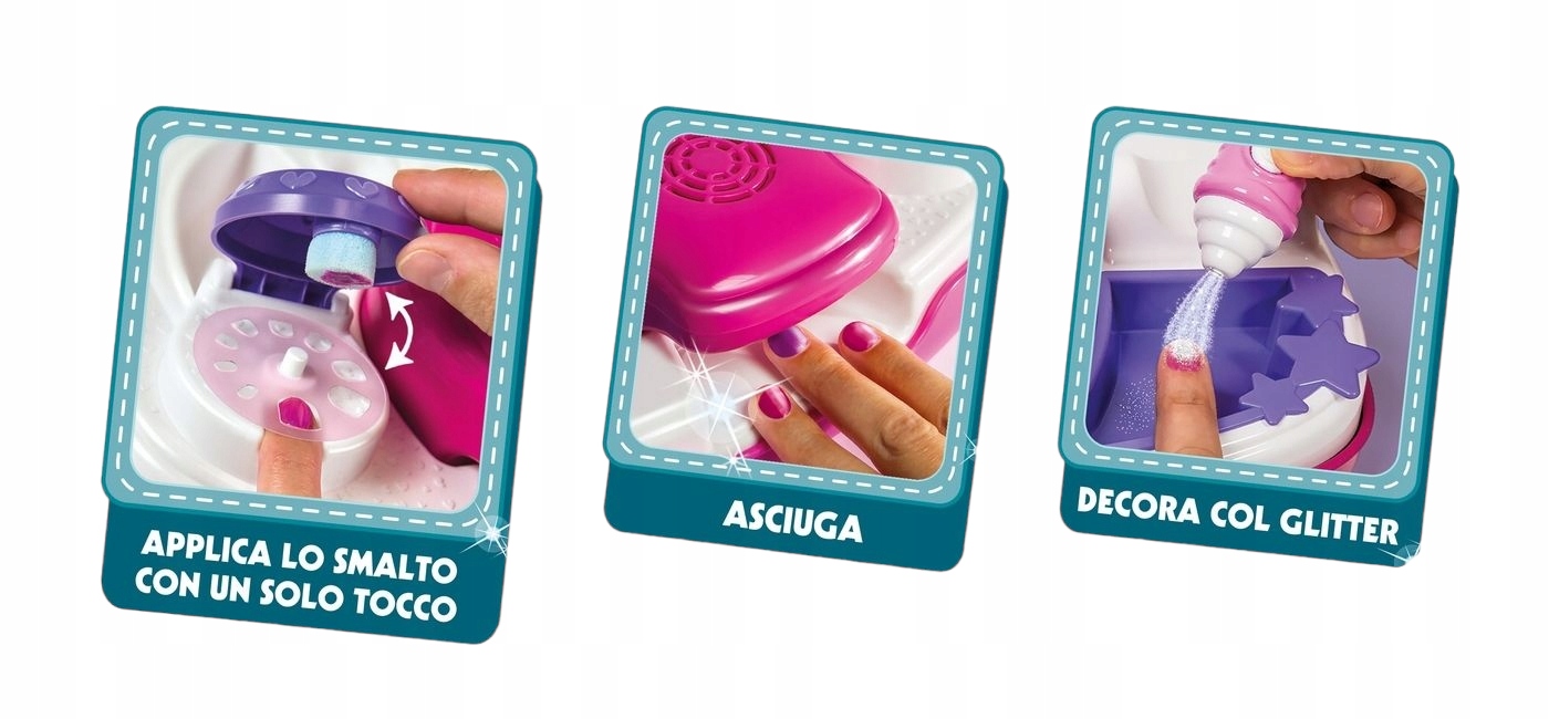 ZESTAW STUDIO PAZNOKCI DLA DZIEWCZYNKI CRAZY CHIC