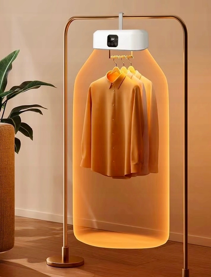 ELEKTRYCZNA SUSZARKA DO UBRAŃ PILOT TIMER KOMPAKTOWA SKŁADANA SZYBKOSCHNĄCA