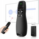 WSKAŹNIK PILOT SLAJDER DO PREZENTACJI PREZENTER LASEROWY CZARNY USB