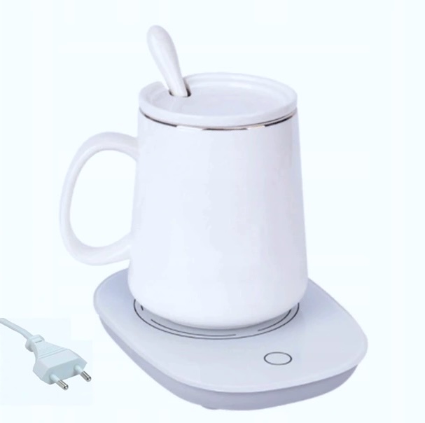 PODGRZEWACZ ELEKTRYCZNY DO NAPOJÓW PODSTAWKA DO PRACY DO HERBATY KAWY MLEKA