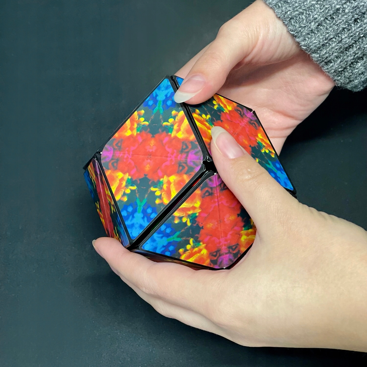 KOSTKA MAGNETYCZNA 3D FIDGET MAGIC CUBE ANTYSTRESOWA ZABAWKA 72 KSZTAŁTY