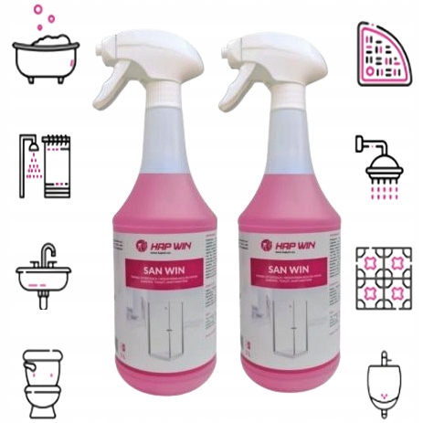 HAP WIN ŚRODEK DO SANITARIATÓW PIANKA SAN WIN 2x1L