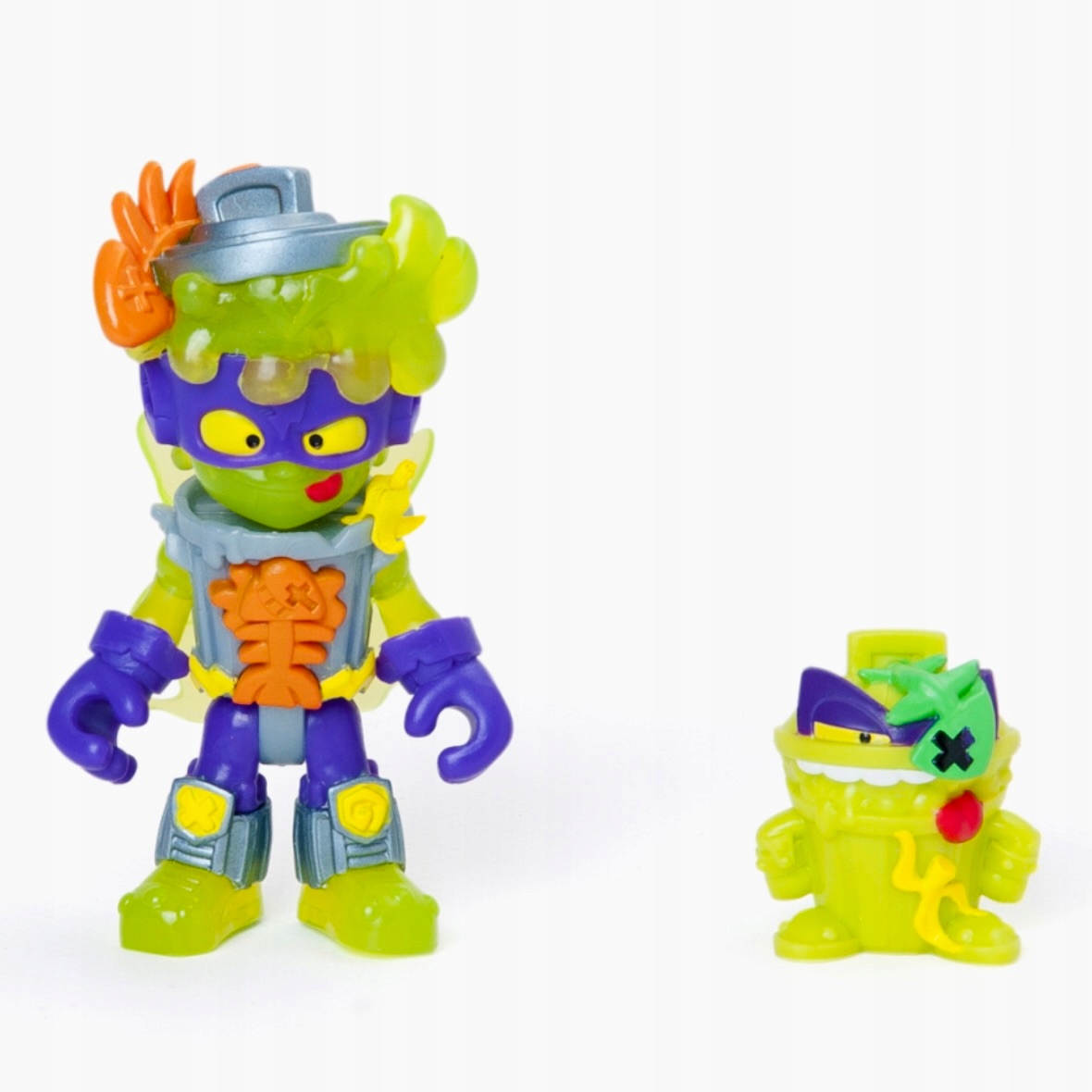 SUPERTHINGS ZINGS SUPER THINGS SUPERBOT TRASHER POWER FLEXIBLE ROBOT