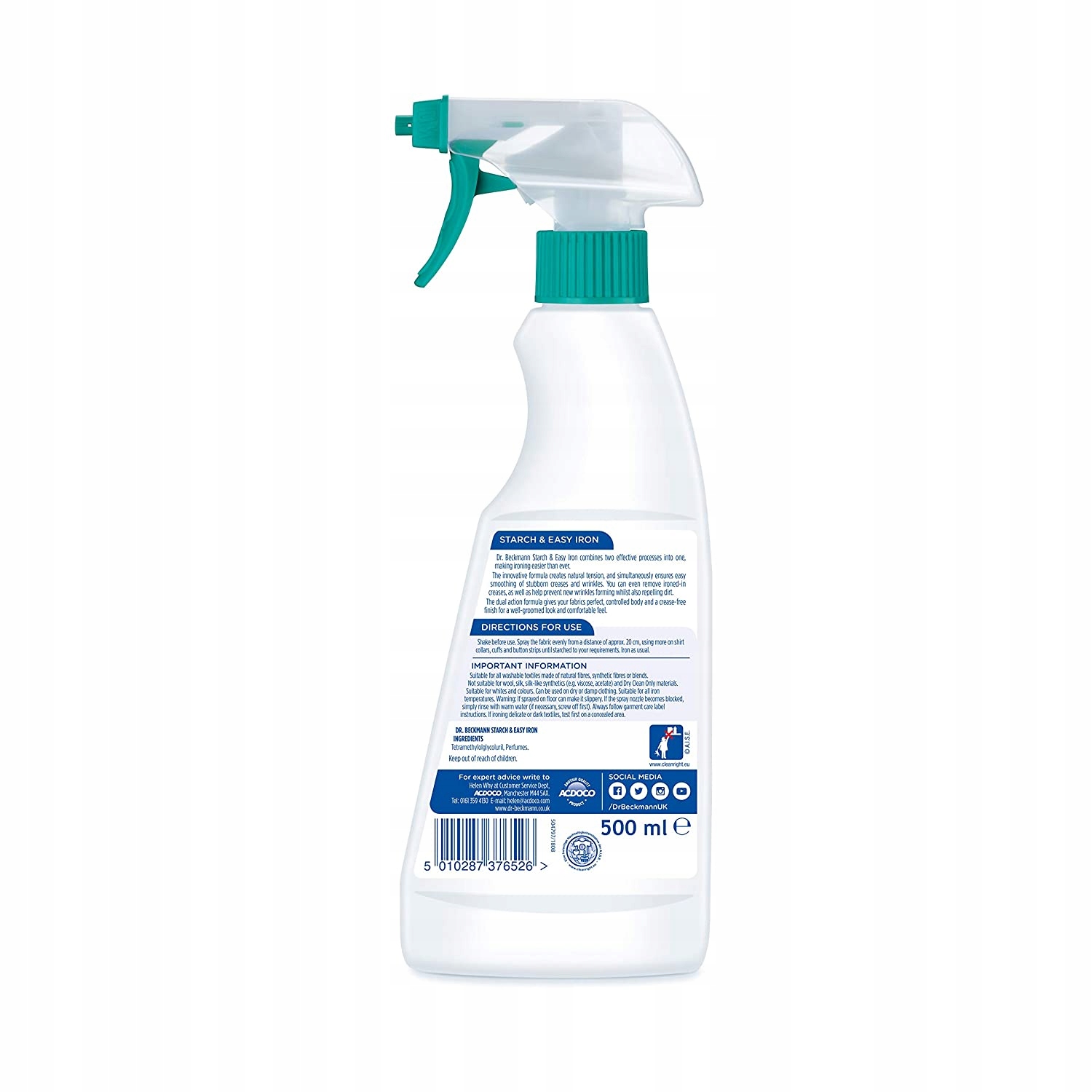 SPRAY DO PRASOWANIA 500 ml Dr Beckmann 2 SZT.