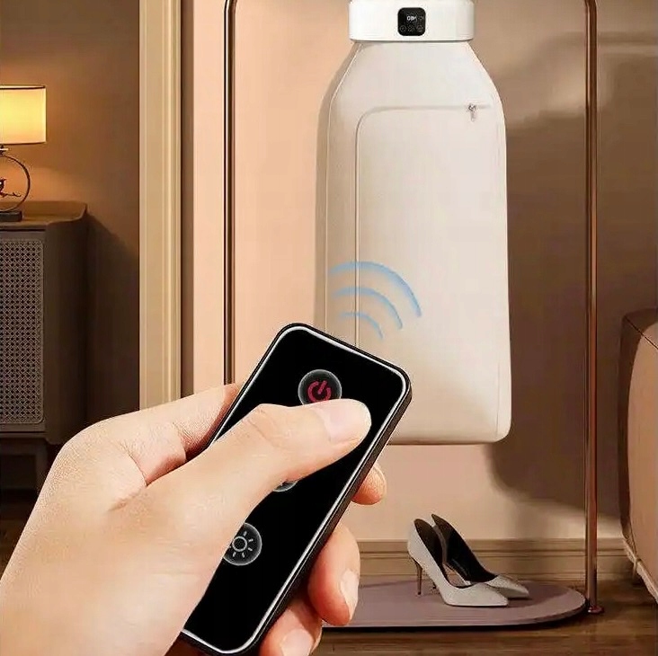 ELEKTRYCZNA SUSZARKA DO UBRAŃ PILOT TIMER KOMPAKTOWA SKŁADANA SZYBKOSCHNĄCA