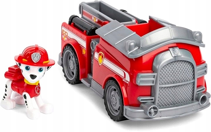 PSI PATROL FIGURKA MARSHALL POJAZD WÓZ STRAŻACKI DLA DZIECKA ZESTAW PREZENT